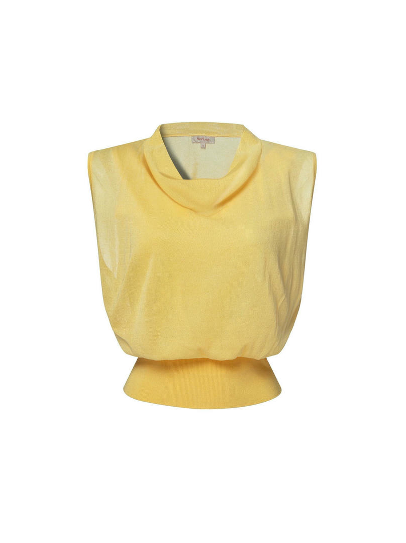 Cowl Neck Knit Top