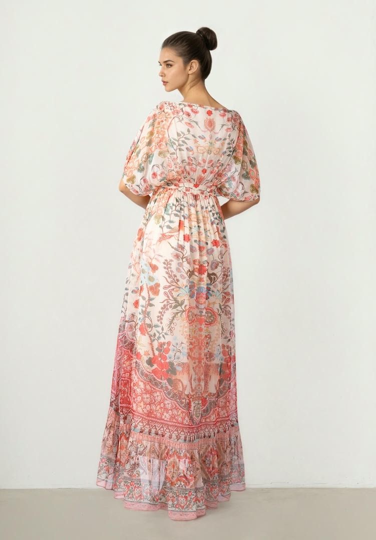 Hi Low Chiffon Dress