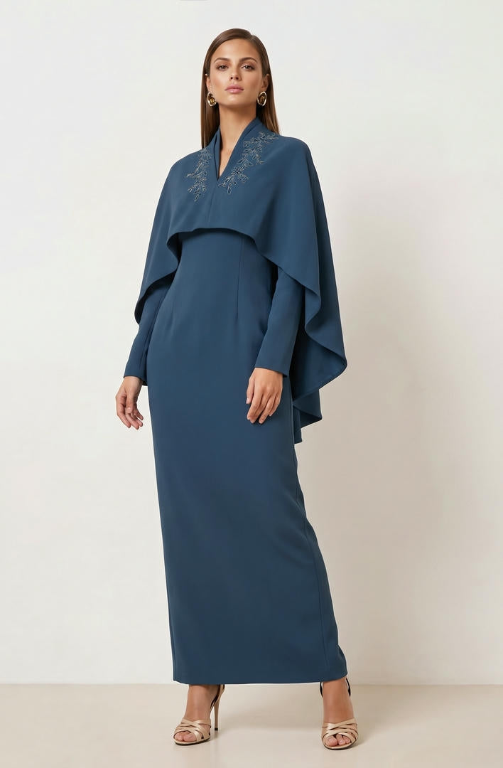 CAPE DRESS
