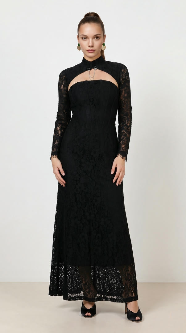 CAPE DRESS