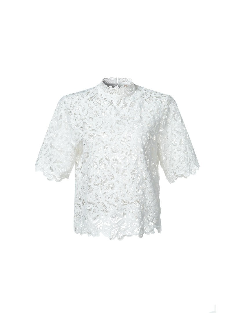 special lace pattern top
