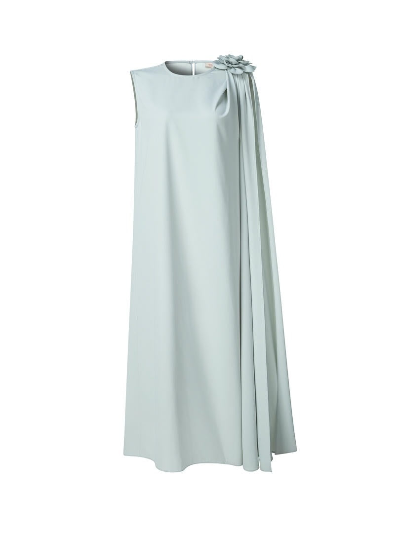 Flower applique dress