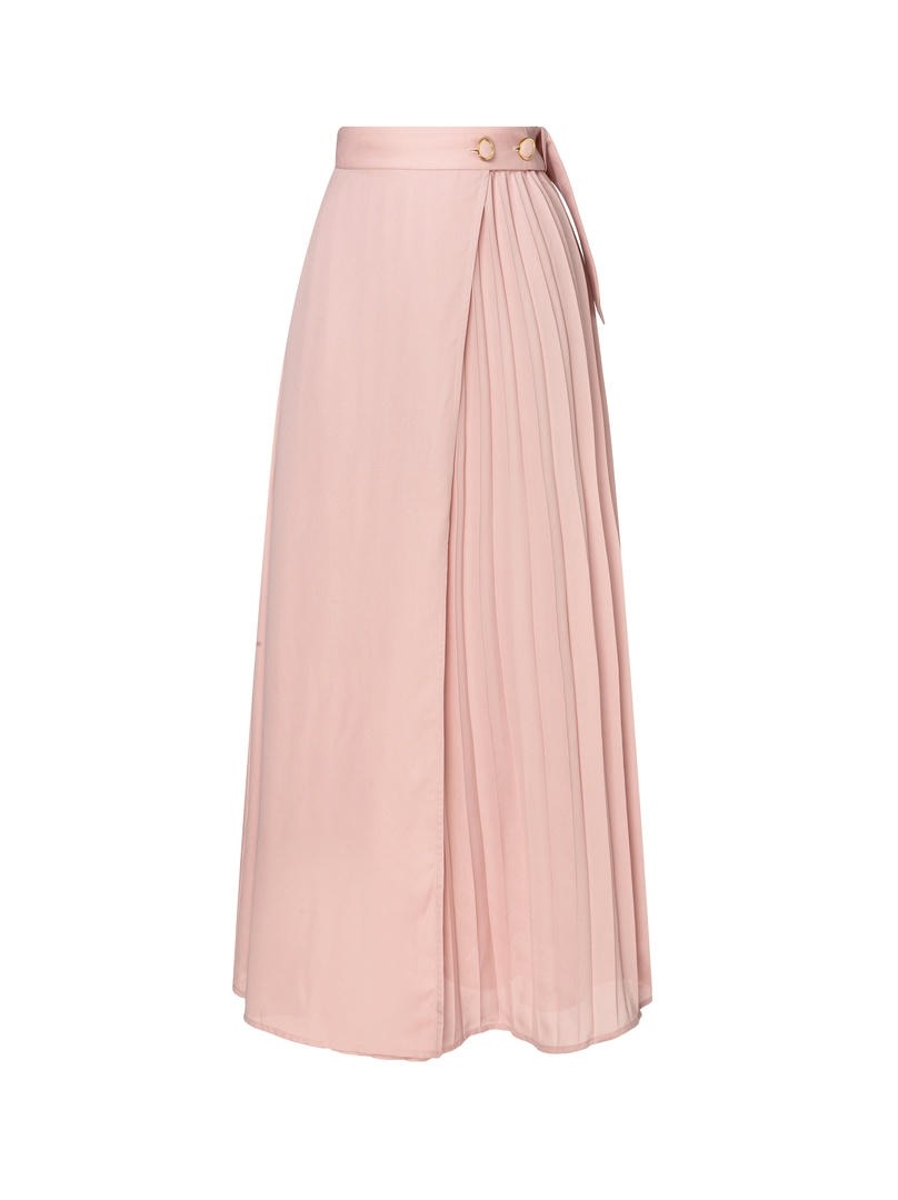 Flared Pink Skirt