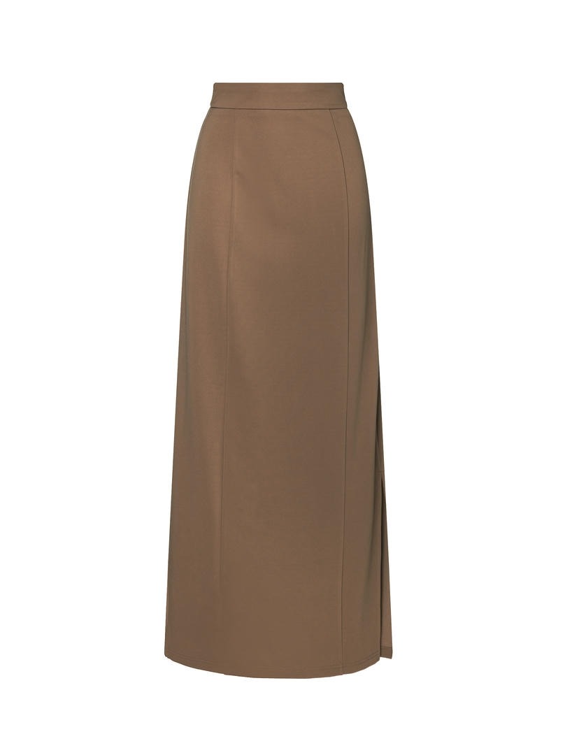 Classic Skirt With Slit