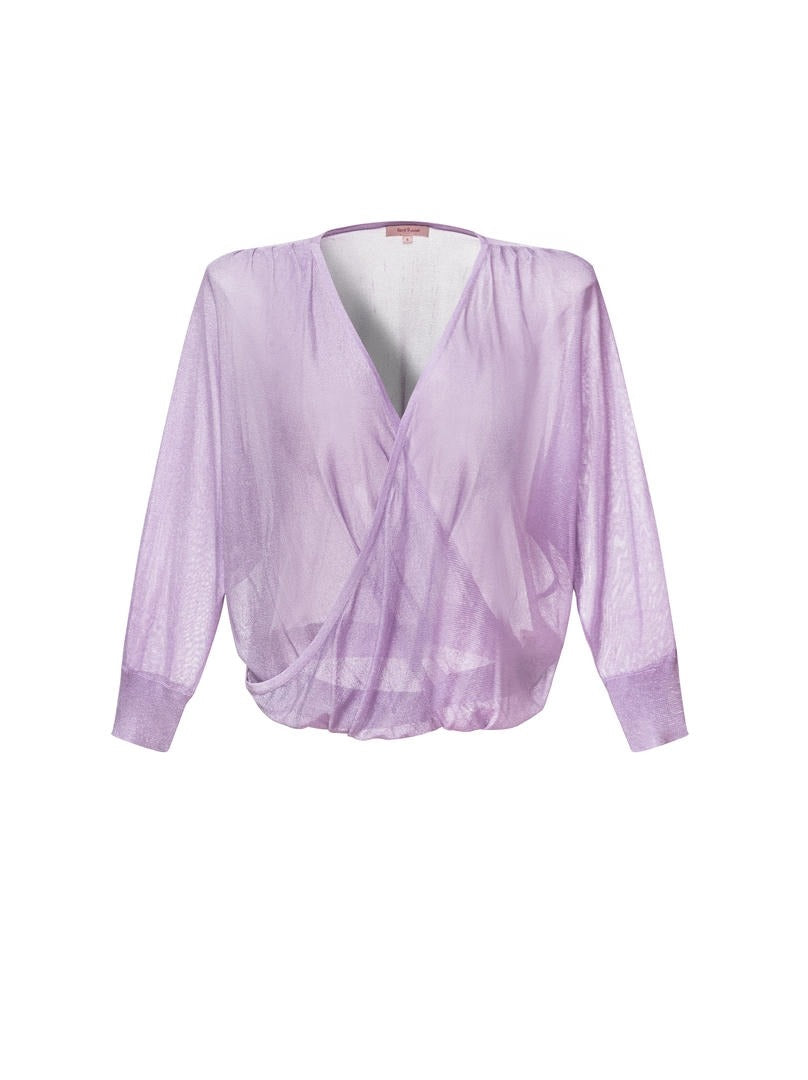 Lilac Knit Top