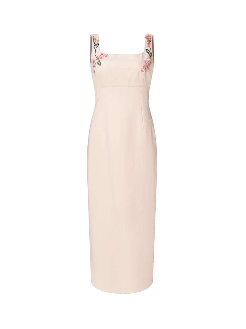 Blush Essence Midi Dress