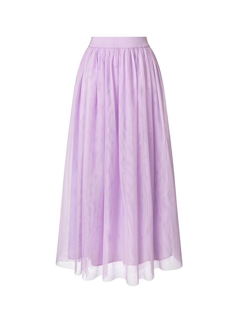 Mesh Midi Skirt