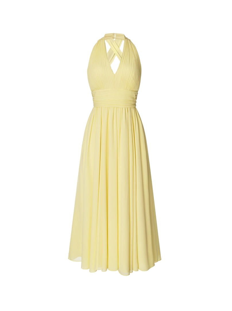 Yellow Chiffon Dress