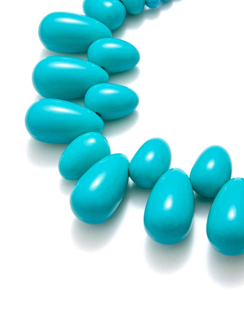 Turquoise Bead Necklace