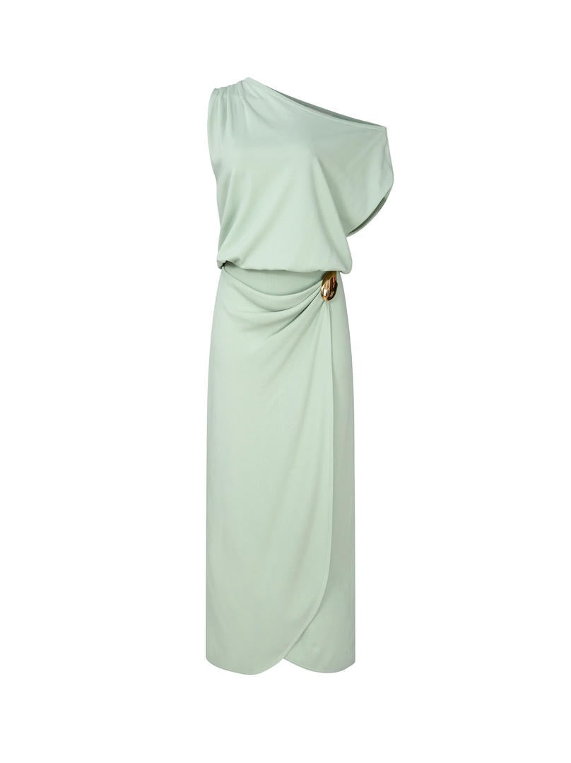 Knitted Wrap Dress