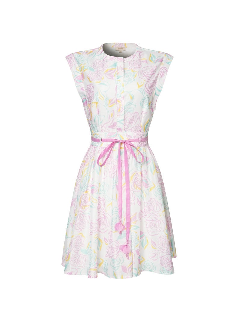 Printed Mini Dress