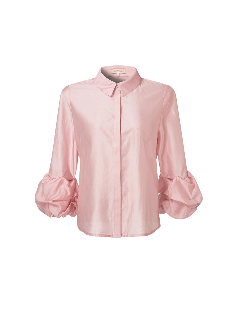 Pink Tencel Blouse