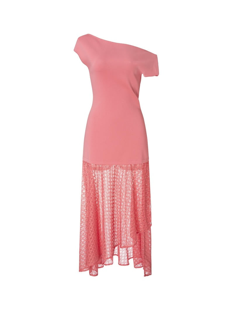 Pink Knit Dress