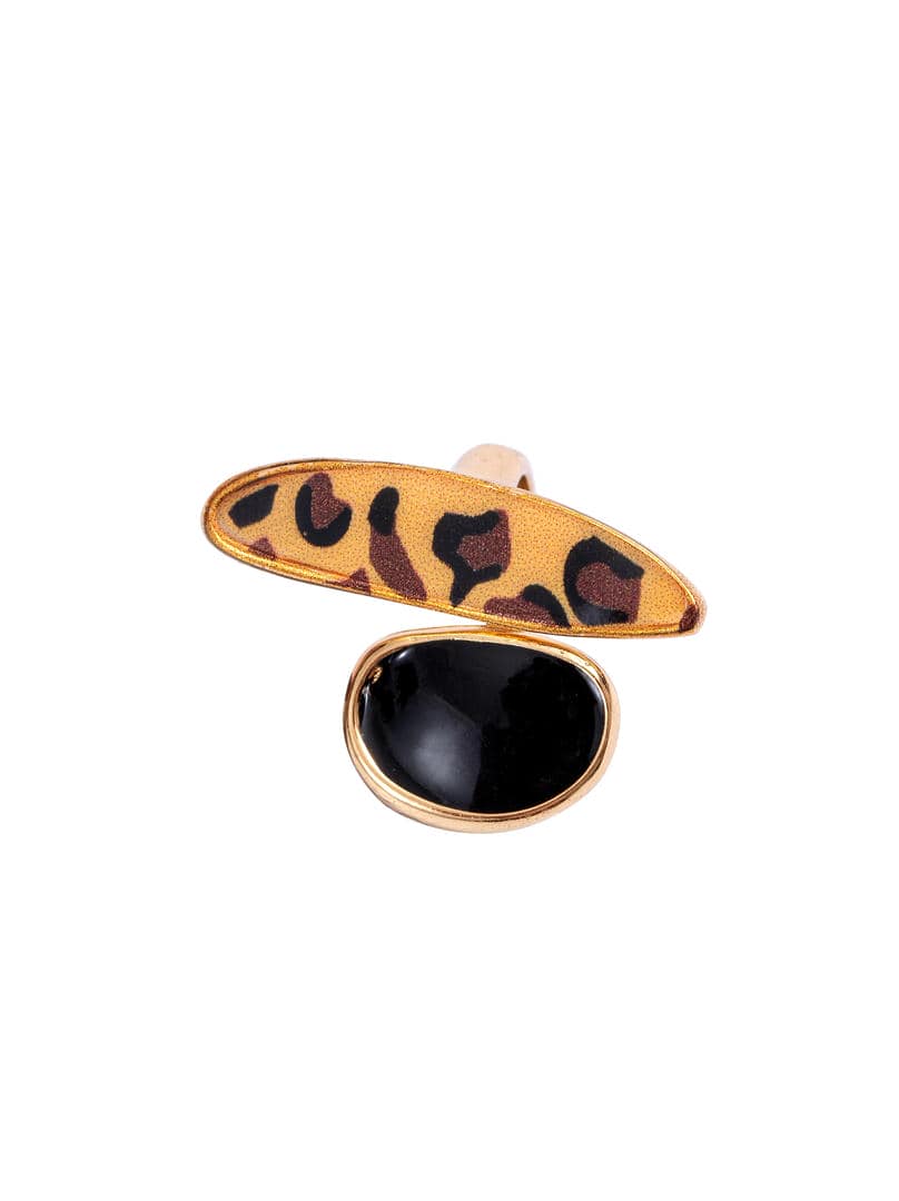 Leopard Print Ring