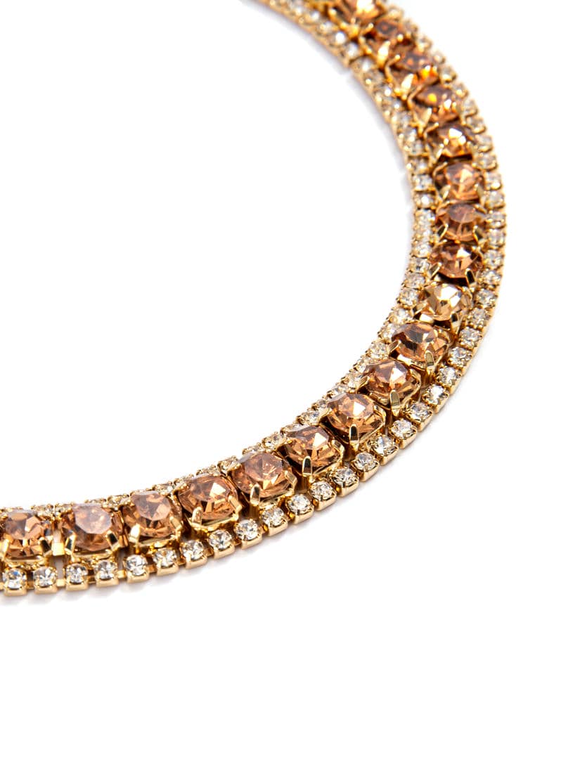 Brown Crystal Set