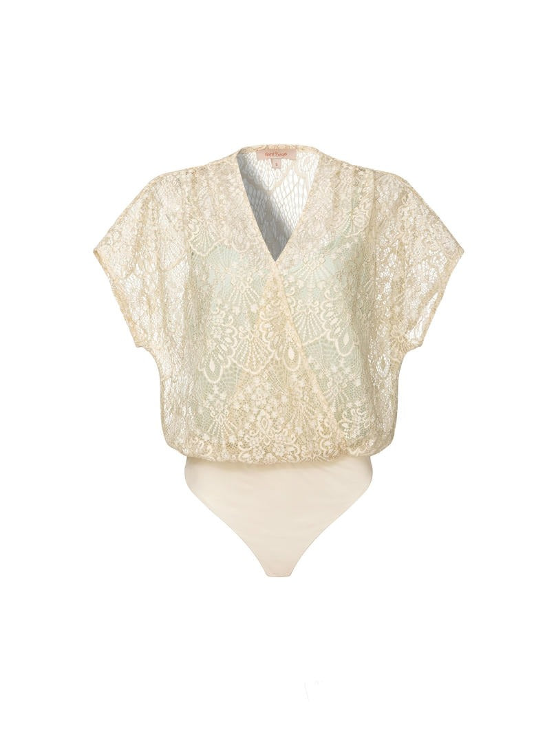 Vneck Lace Top