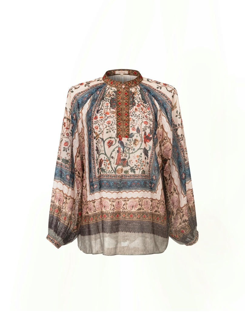Printed Loose Top