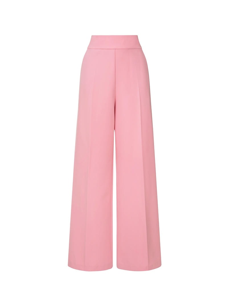 Pink Crepe Pants