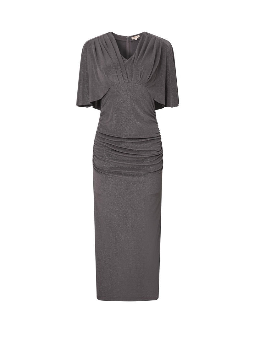 Dark Silver Jersey Dress