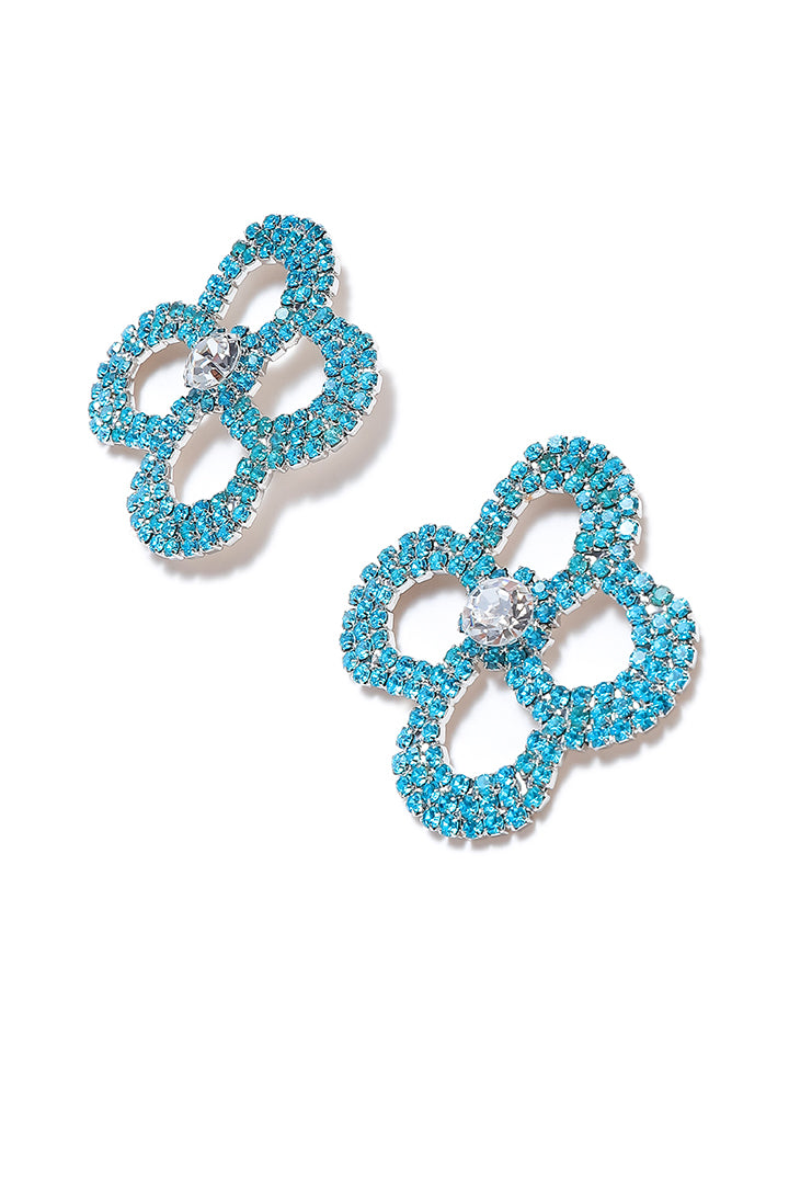 Flower shape earrings