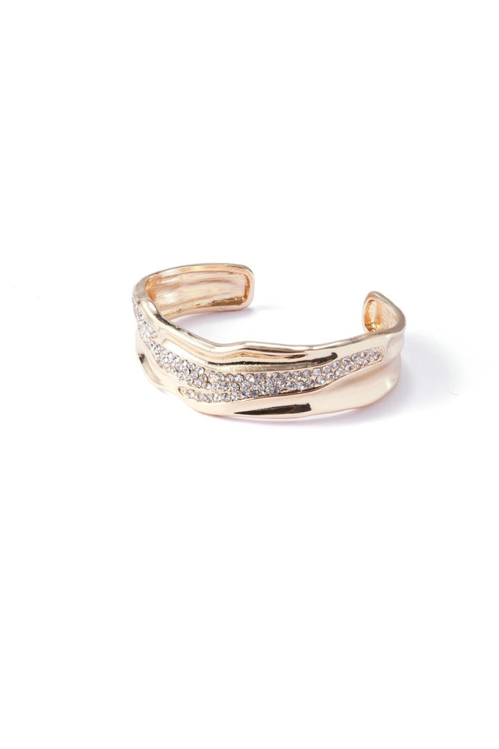 Gold-tone bangle