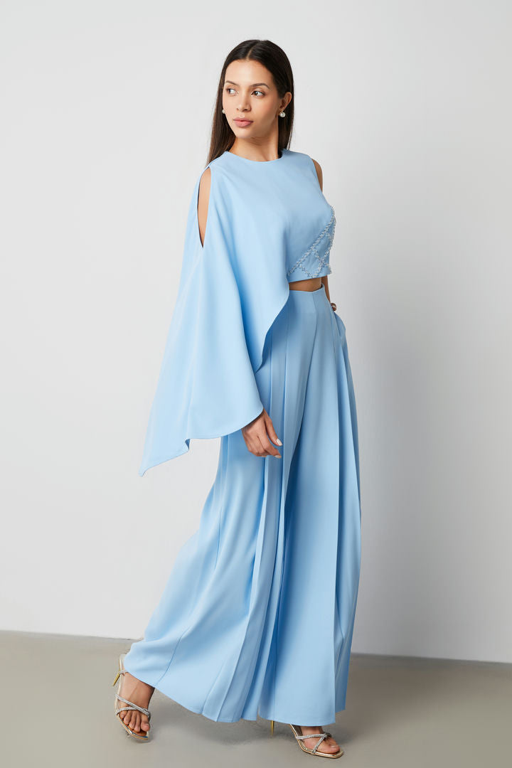 Side pockets pants