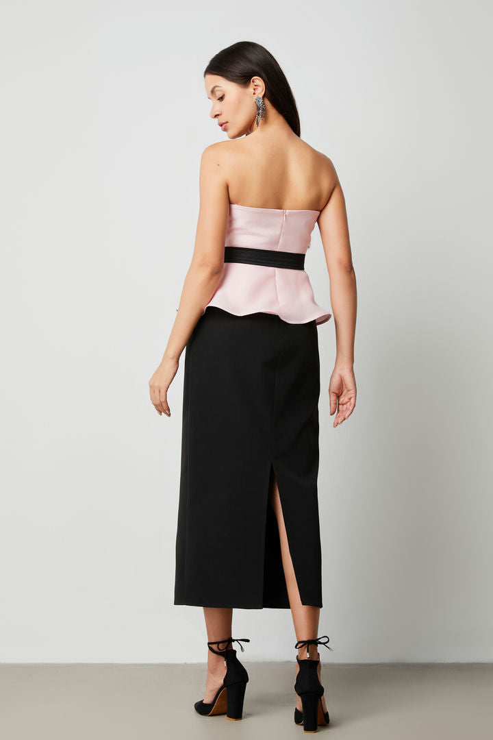 pencil high waist skirt