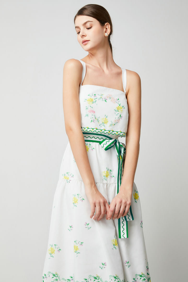 Floral printed dress
