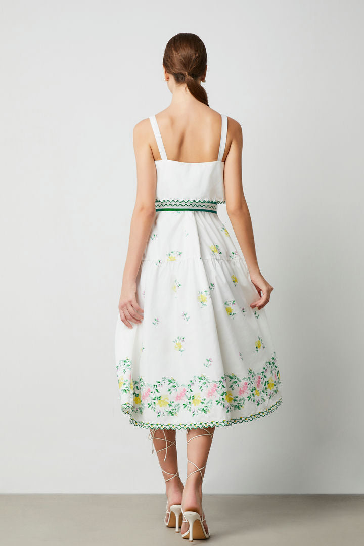 Floral printed dress