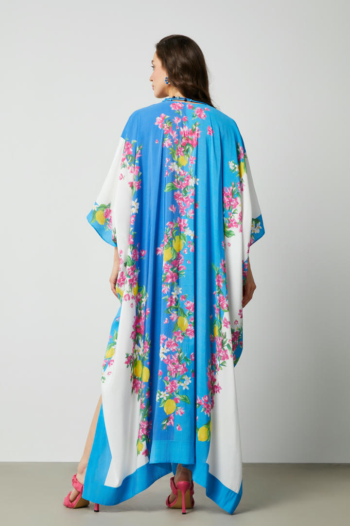 Floral prints kaftan