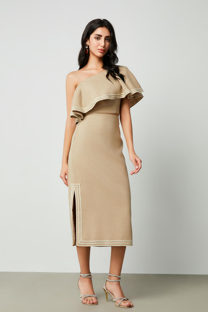 Rope detail skirt