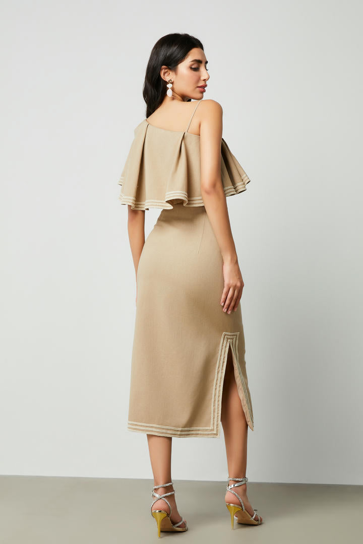 Rope detail skirt