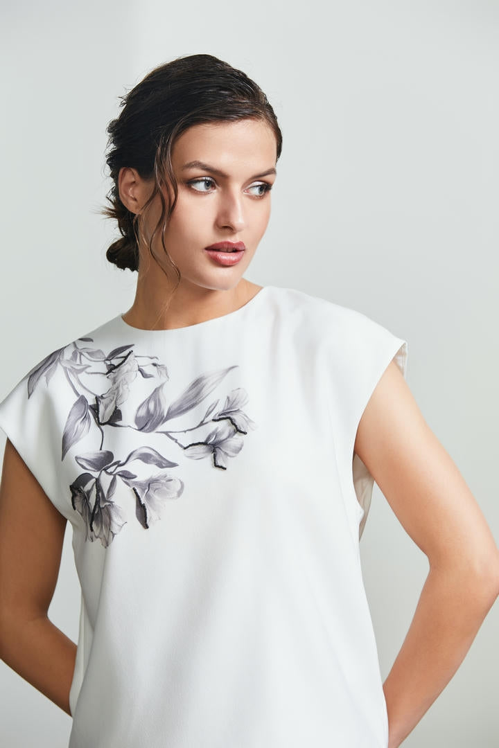 Floral prints top