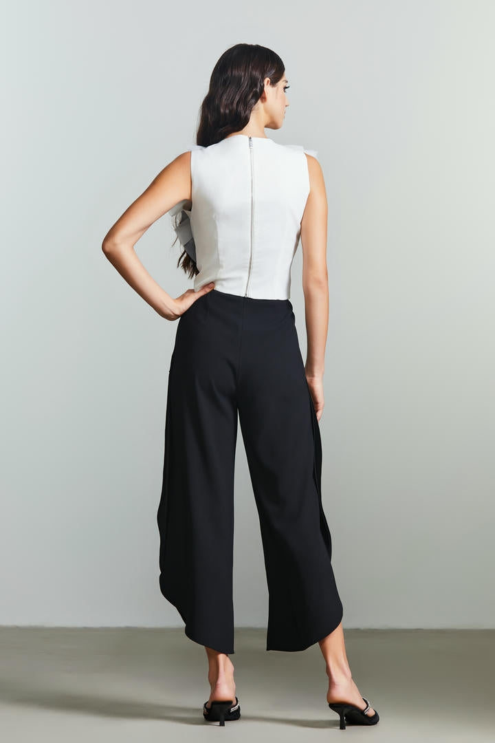 Embellished culottes pants