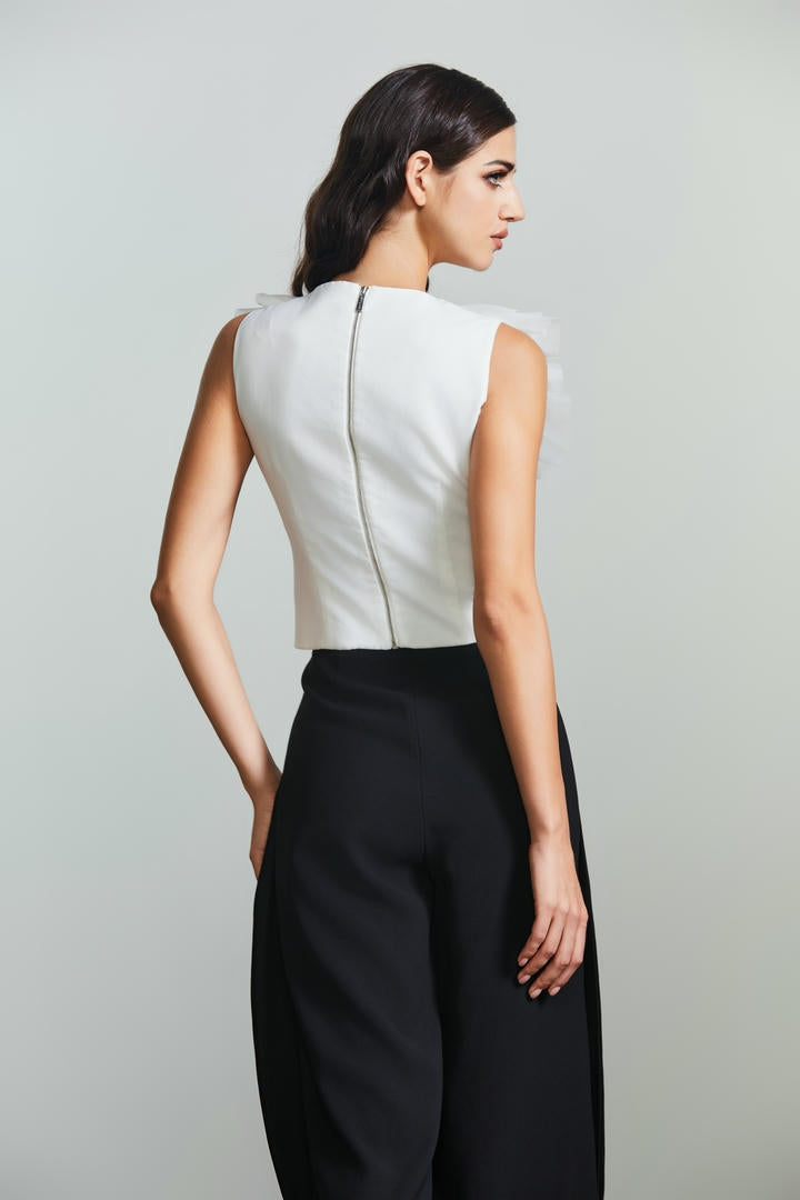 Ruffled Radiance top
