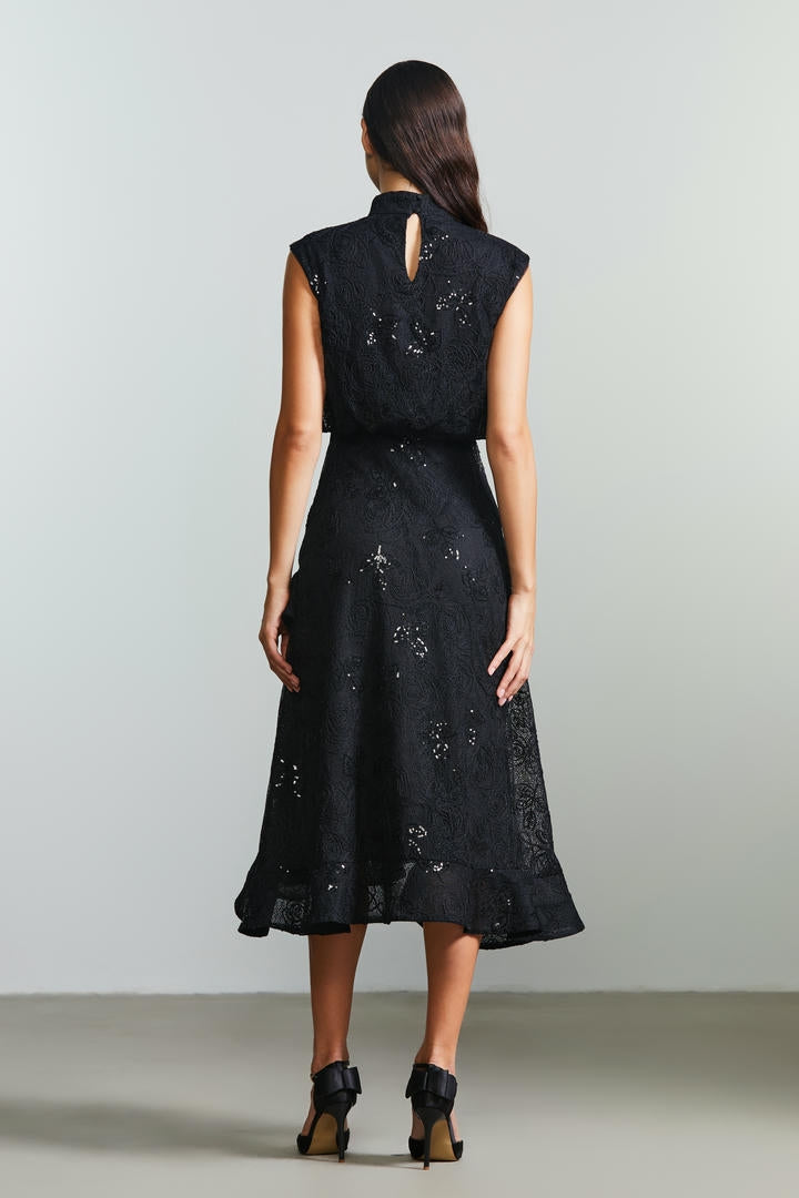 Sequin embellishments dress