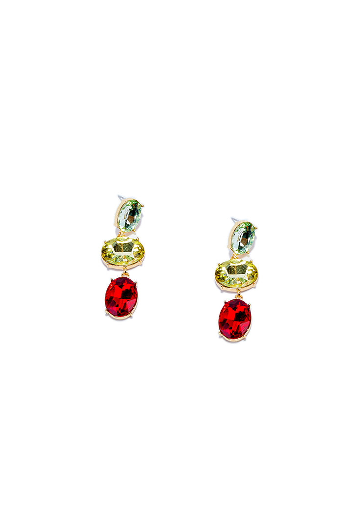 Double drop earrings