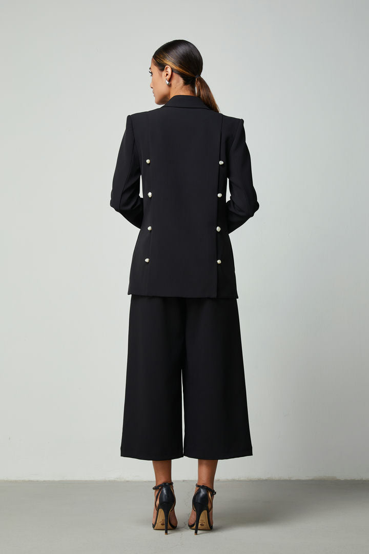 Pearl embellishment jacket