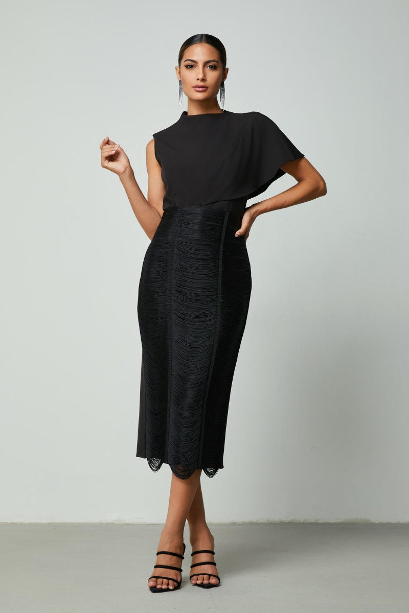tassel fringe skirt