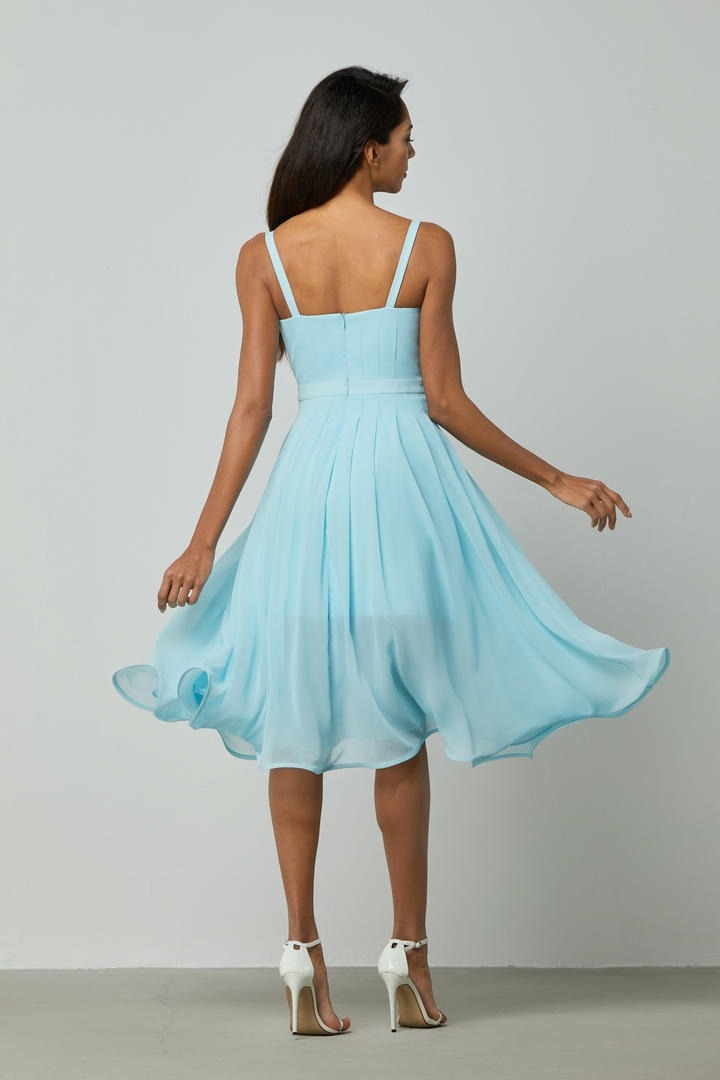 Floral applique sweetheart dress