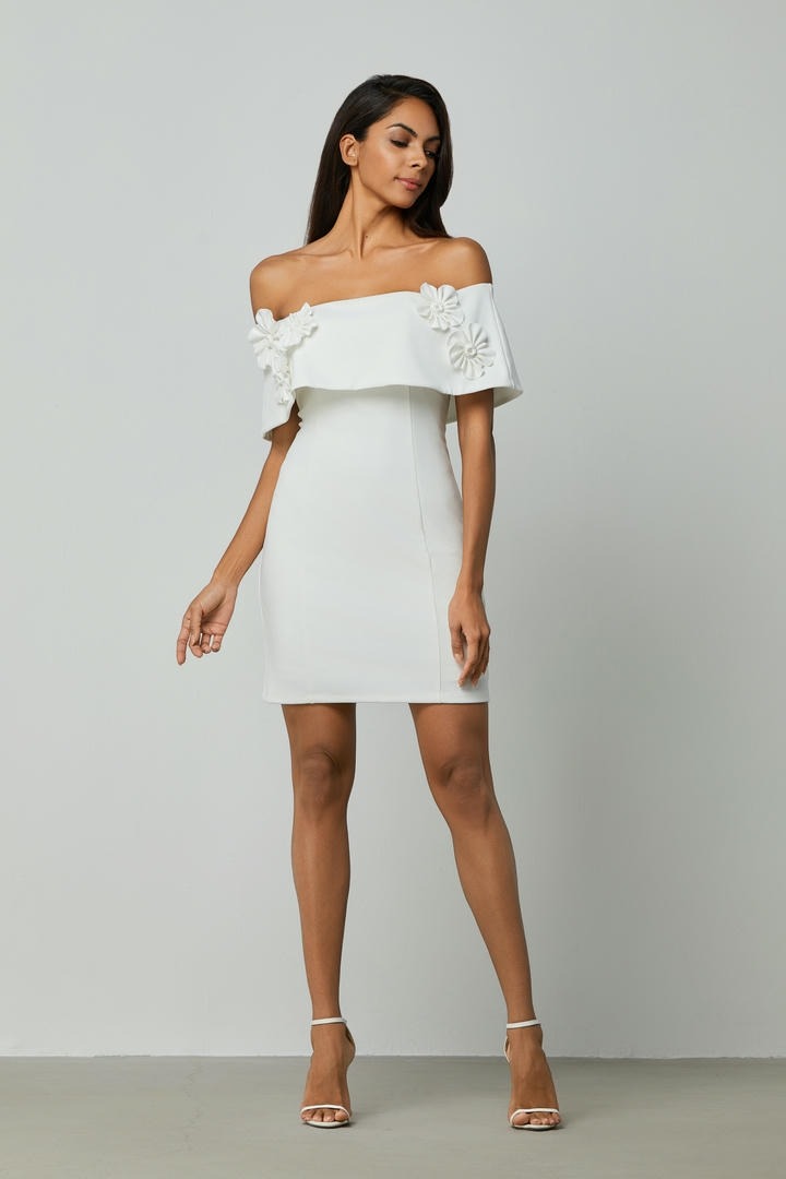 Floral Off-Shoulder Dress