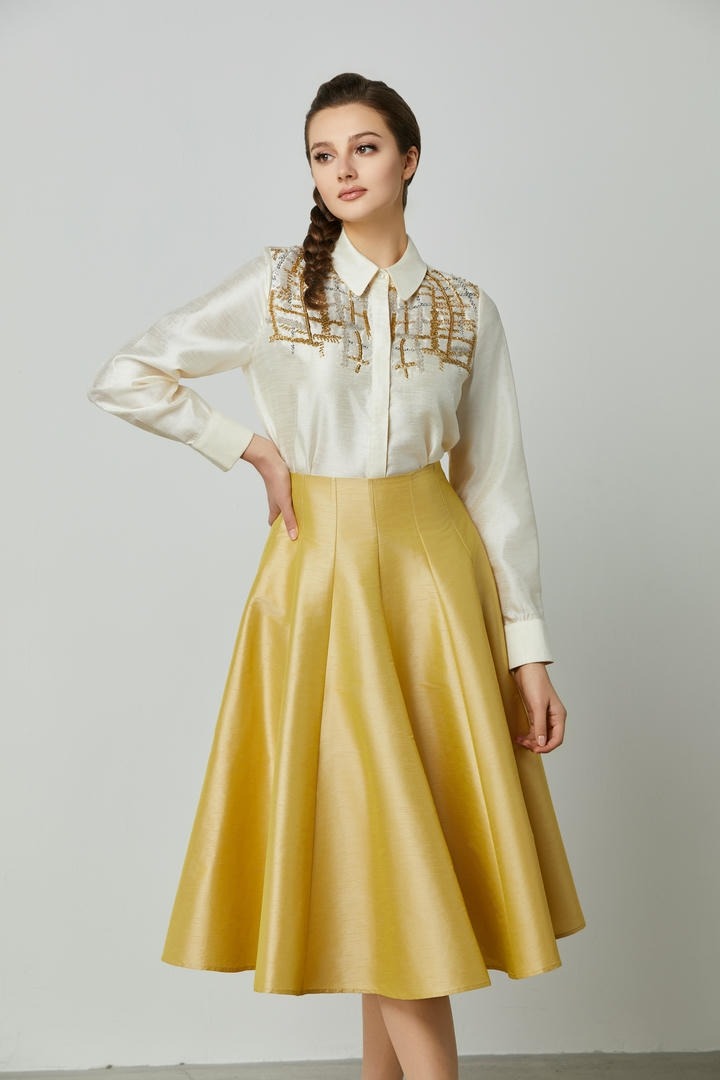 Elegant Embellishment Shirt