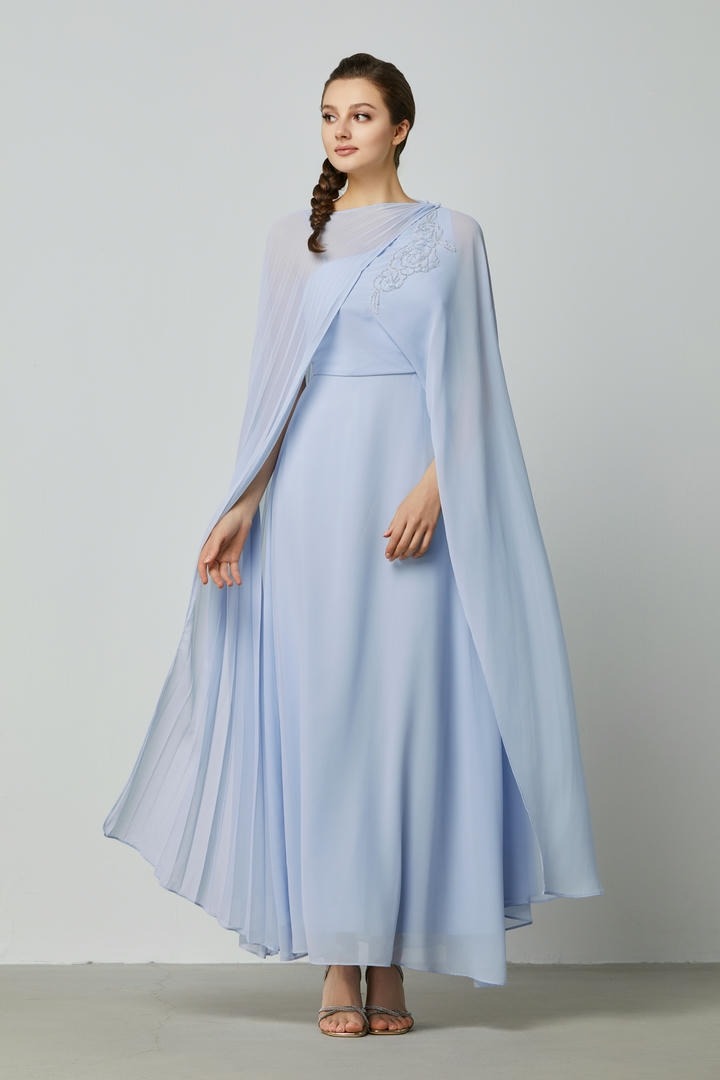 Embellished Maxi cape Kaftan