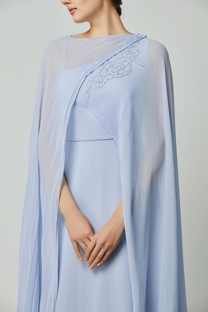 Embellished Maxi cape Kaftan