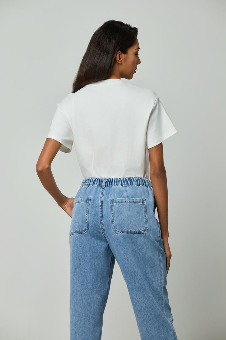 Sparkle Beaded Front T-Shirt