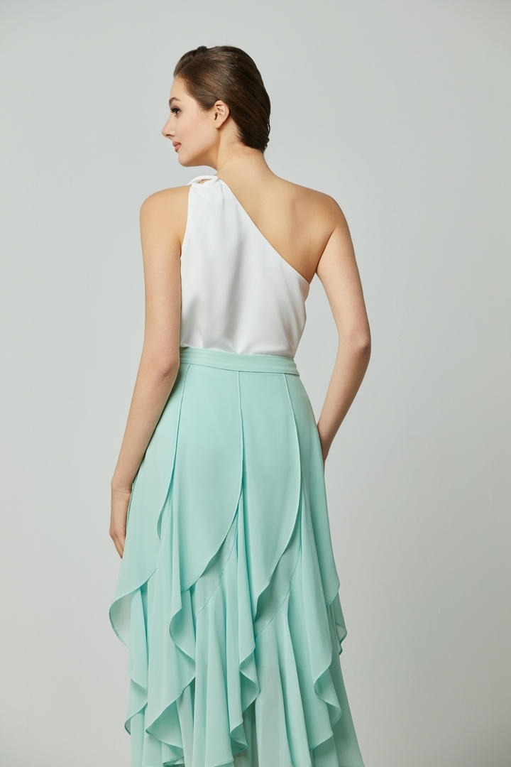 Elegant One-Shoulder Top