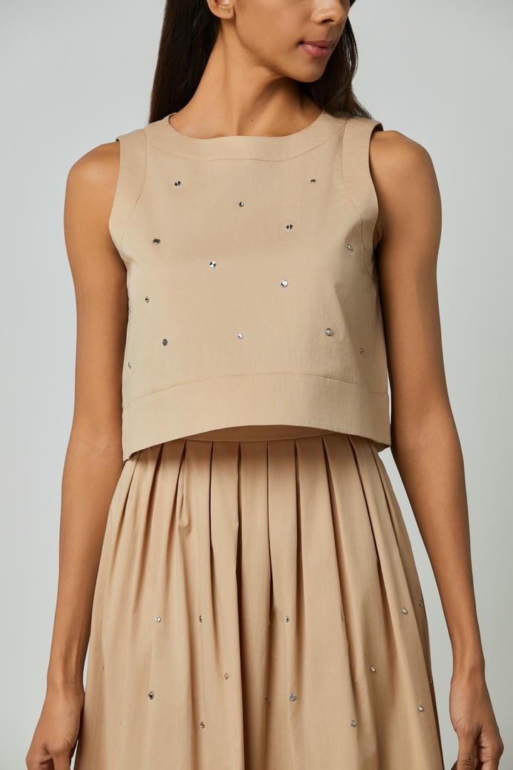 Embellished details top