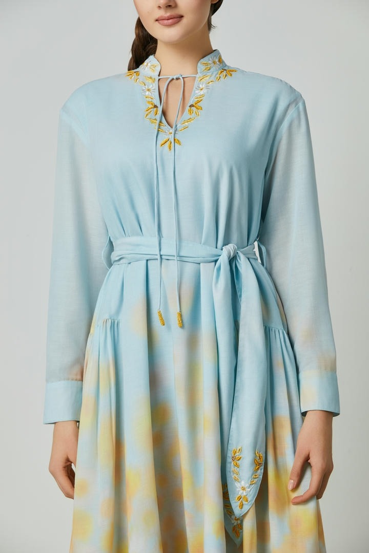 Loose cut ombre dress