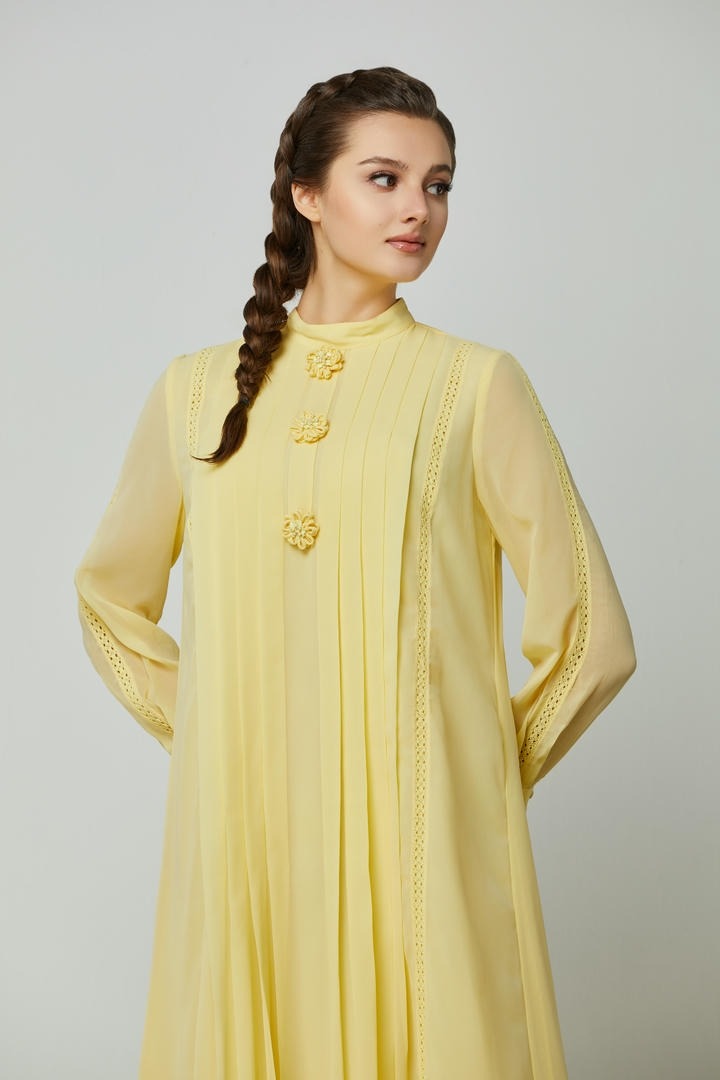 Blooming loose Kaftan