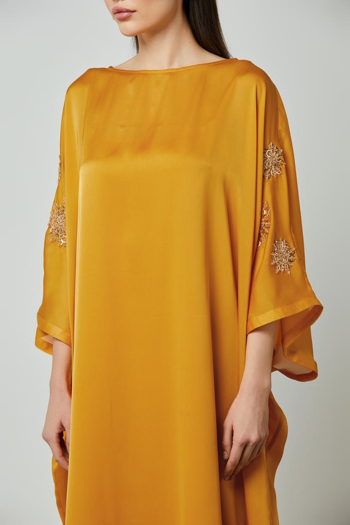 Wavy sleeves kaftan